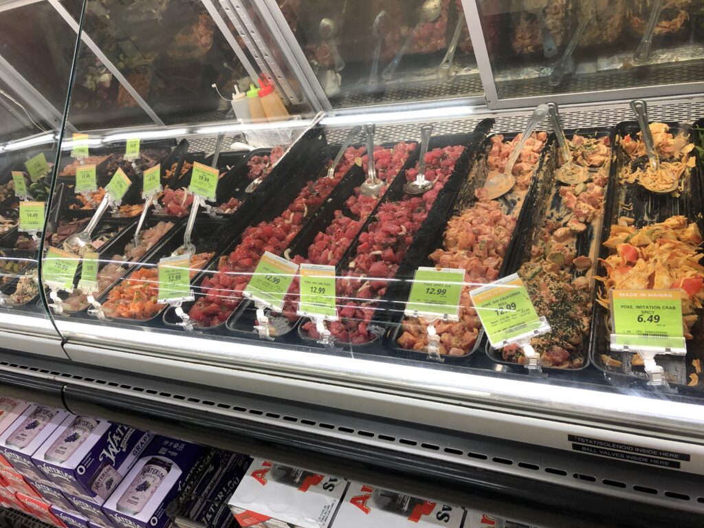 Malama Market has a poke section to fulfill your poke cravings. Head to Malama Market in Haleiwa. 