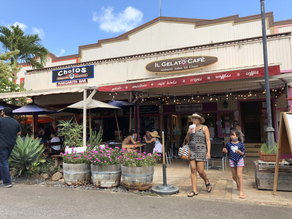 Cholos in Haleiwa is a great place for Margaritas. 