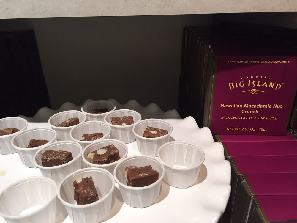 Big Island Candies will provide samples for you to try their delicious candies and treats. 