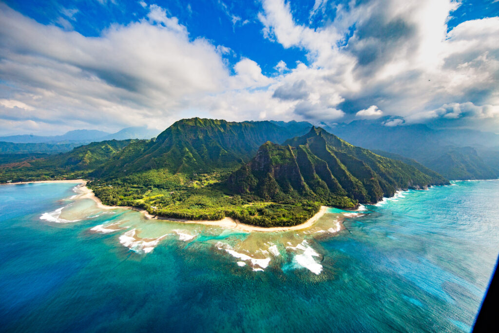 Na Pali Coast is a hidden gem of the island of Kauai. 