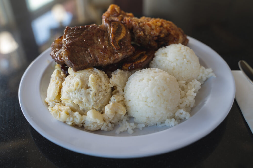 Moving to Oahu? Make sure you have a lot of discipline and don't go overboard with eating plate lunches.